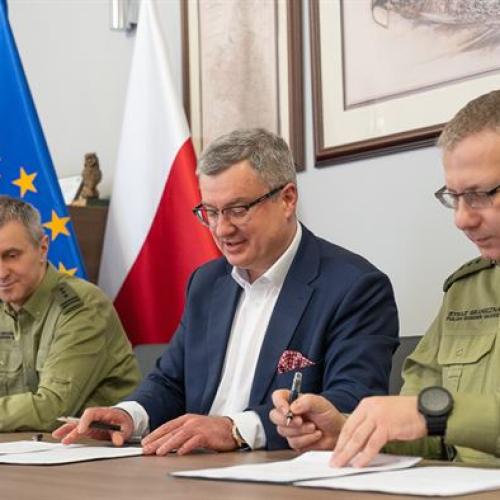 Podpisanie umowy z KGSG